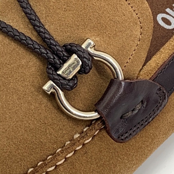 ⚡️SOLD! SALVATORE FERRAGAMO Brown Sahara Moccasins - Picture 4 of 8